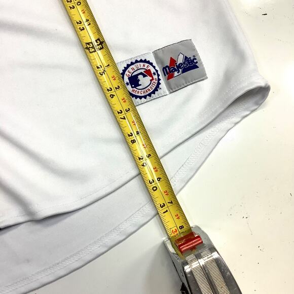 Vintage Bret Boone Seattle Mariners Majestic Mens White Home Jersey Sz XXL VGC - Picture 7 of 8